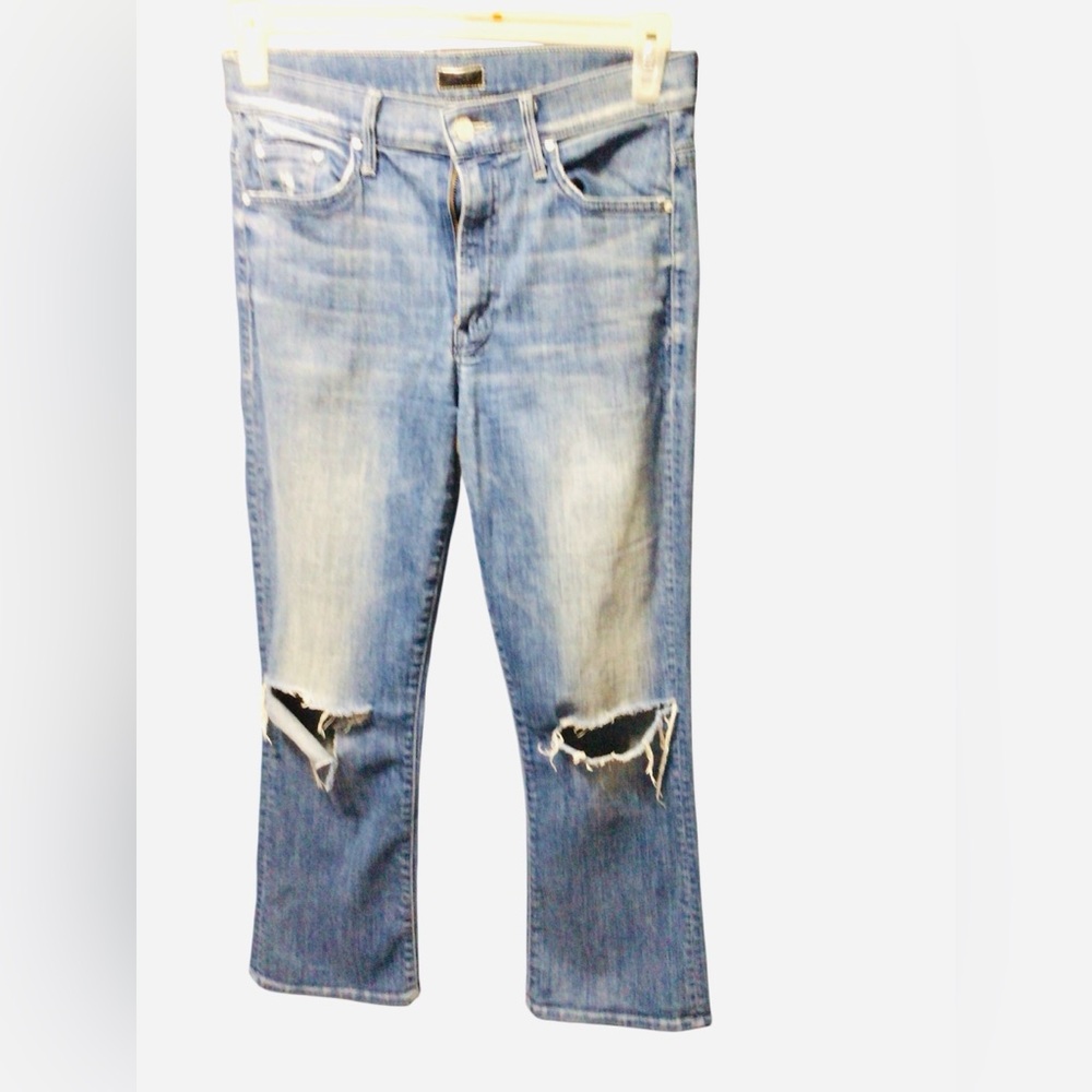 MOTHER Classic Blue Denim Jeans